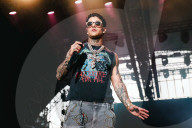 Tony Effe Performs Live During The Summer Tour 2025 In Milan