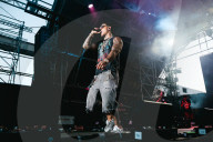 Tony Effe Performs Live During The Summer Tour 2025 In Milan