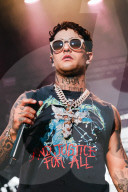 Tony Effe Performs Live During The Summer Tour 2025 In Milan