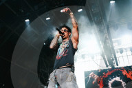 Tony Effe Performs Live During The Summer Tour 2025 In Milan