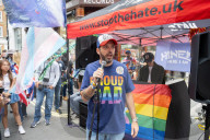 Jewish groups hold an alternative Pride event after Pride in London rejects antisemitism training, Soho, London, Great Britain 
5th July 2025