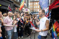 Jewish groups hold an alternative Pride event after Pride in London rejects antisemitism training, Soho, London, Great Britain 
5th July 2025