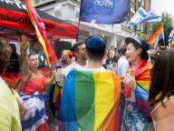 Jewish groups hold an alternative Pride event after Pride in London rejects antisemitism training, Soho, London, Great Britain 
5th July 2025