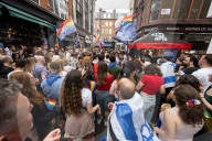 Jewish groups hold an alternative Pride event after Pride in London rejects antisemitism training, Soho, London, Great Britain 
5th July 2025