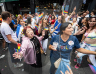 Jewish groups hold an alternative Pride event after Pride in London rejects antisemitism training, Soho, London, Great Britain 
5th July 2025