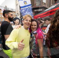 Jewish groups hold an alternative Pride event after Pride in London rejects antisemitism training, Soho, London, Great Britain 
5th July 2025