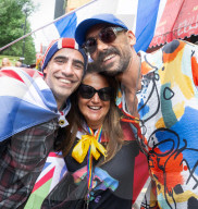 Jewish groups hold an alternative Pride event after Pride in London rejects antisemitism training, Soho, London, Great Britain 
5th July 2025