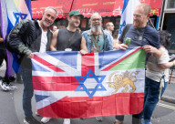 Jewish groups hold an alternative Pride event after Pride in London rejects antisemitism training, Soho, London, Great Britain 
5th July 2025