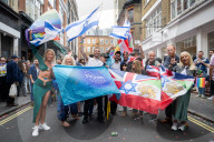 Jewish groups hold an alternative Pride event after Pride in London rejects antisemitism training, Soho, London, Great Britain 
5th July 2025
