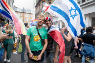Jewish groups hold an alternative Pride event after Pride in London rejects antisemitism training, Soho, London, Great Britain 
5th July 2025