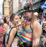 Jewish groups hold an alternative Pride event after Pride in London rejects antisemitism training, Soho, London, Great Britain 
5th July 2025