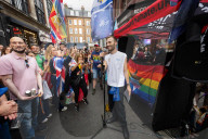 Jewish groups hold an alternative Pride event after Pride in London rejects antisemitism training, Soho, London, Great Britain 
5th July 2025