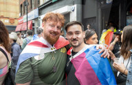 Jewish groups hold an alternative Pride event after Pride in London rejects antisemitism training, Soho, London, Great Britain 
5th July 2025