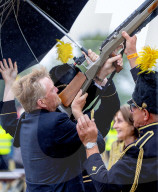 King Willem-Alexander attend the opening of the Oud-Limburgs Schuttersfeest. Heythuysen, the Netherlands. 06 Jul 2025