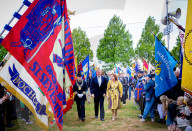 King Willem-Alexander attend the opening of the Oud-Limburgs Schuttersfeest. Heythuysen, the Netherlands. 06 Jul 2025