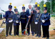 King Willem-Alexander attend the opening of the Oud-Limburgs Schuttersfeest. Heythuysen, the Netherlands. 06 Jul 2025