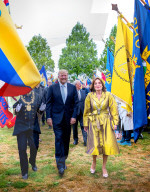 King Willem-Alexander attend the opening of the Oud-Limburgs Schuttersfeest. Heythuysen, the Netherlands. 06 Jul 2025