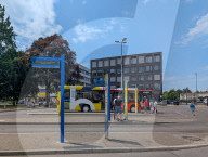 Bus Terminal At Friedrichshafen Stadt Station