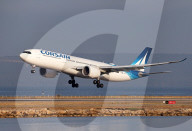 Corsair Airbus A330-941 landing and taking off from Marseille Airport