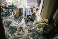 Aftermath Of The Attack On Kharkiv