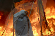 Burning Tents Embodies The Tragedy Of Karbala In The Painful Karbala Incident In Nasiriyah.
