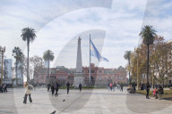 Plaza De Mayo, Main Square In Buenos Aires, Argentina