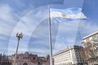 Plaza De Mayo, Main Square In Buenos Aires, Argentina