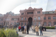 Plaza De Mayo, Main Square In Buenos Aires, Argentina
