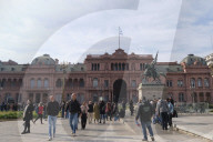 Plaza De Mayo, Main Square In Buenos Aires, Argentina
