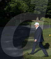 U.S. President Donald Trump  Returns Form Bedminster, New Jersey To The White House