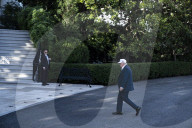 U.S. President Donald Trump  Returns Form Bedminster, New Jersey To The White House