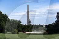 U.S. President Donald Trump  Returns Form Bedminster, New Jersey To The White House