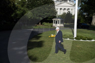 U.S. President Donald Trump  Returns Form Bedminster, New Jersey To The White House