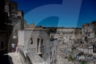  The Sassi Di Matera Are A Network Of Ancient Cave Dwellings And Structures, Recognized As A UNESCO World Heritage Site. 