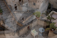  The Sassi Di Matera Are A Network Of Ancient Cave Dwellings And Structures, Recognized As A UNESCO World Heritage Site. 