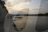 Vistula's River Water Level Drops To Record Low.