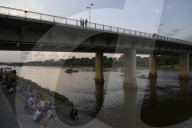 Vistula's River Water Level Drops To Record Low.