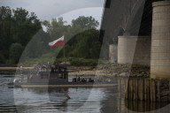 Vistula's River Water Level Drops To Record Low.