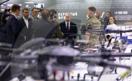 Putin attends "Everything for Victory" event