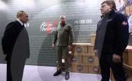Putin attends "Everything for Victory" event