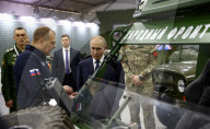 Putin attends "Everything for Victory" event