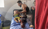 Injured Palestinians taken to hospital