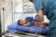 Injured Palestinians taken to hospital