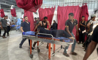 Injured Palestinians taken to hospital