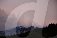 Large-scale Fire In Pauls, Catalonia