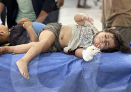 Injured Palestinians taken to hospital