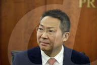 Ambassadors Chen Daojiang And  Juan Duarte Meet With Fernandez Noroña
