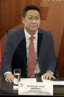 Ambassadors Chen Daojiang And  Juan Duarte Meet With Fernandez Noroña