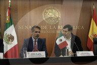 Ambassadors Chen Daojiang And  Juan Duarte Meet With Fernandez Noroña