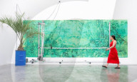 Alien Shores group exhibition at the White Cube Bermondsey, London, Great Britain 
Press photo call 
7th July 2025